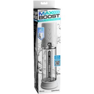 Pump Worx-Max Boost Alb-Silicon, Reincarcabil 12 Pump Worx-Max Boost Alb-Silicon, Reincarcabil - imagine 6