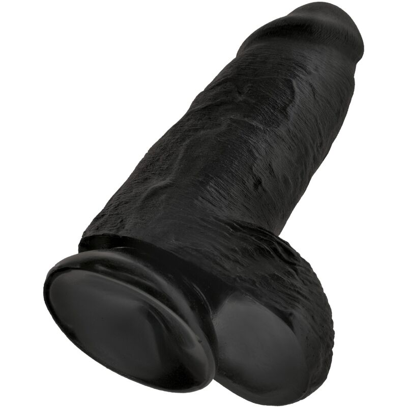 King Cock-Chubby Penis Realist 23 cm Negru-PVC, Ventuza 2 img 155169 af2feb85a44dc6d90f66a1b2b2dce970 1