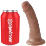 King Cock-Penis Realist 15 cm Caramel-Waterproof, Ventuza — PIPEDREAMS · Dildo & Stimulatoare (imaginea 5)