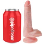 King Cock-Pipedreams King Cock Penis Realist cu Testicule 13.5 cm · Dildo & Stimulatoare (imaginea 5)