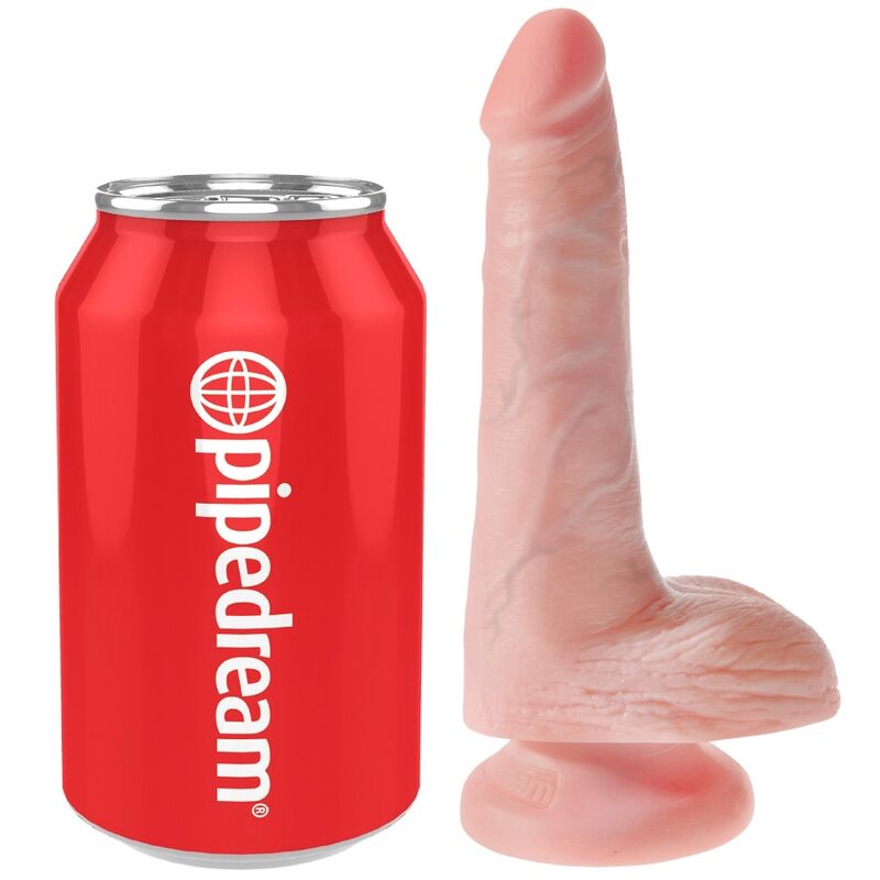 King Cock-Pipedreams King Cock Penis Realist cu Testicule 13.5 cm 5 img 155215 21003769cfa3389e39e329a8298887df 1