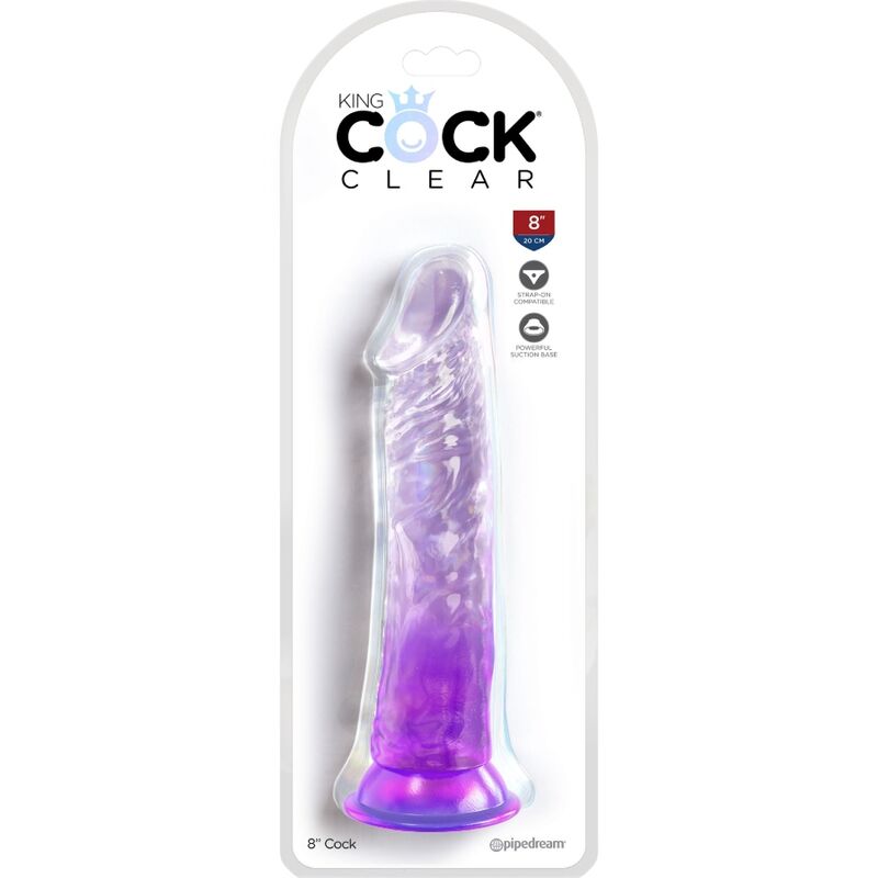 Pipedreams-King Cock Clear Penis Realistic Transparent 19.7 cm 2 img 155300 3fc68a7b709c935d77f58dc7d14692f2 1