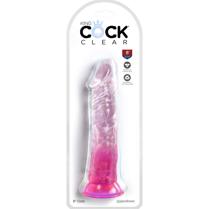 King Cock-Penis Realist Transparent 19.7 cm Roz-TPE, Waterproof 2 img 155325 e2bb2b326997bdf5437602f7a80975c3 1