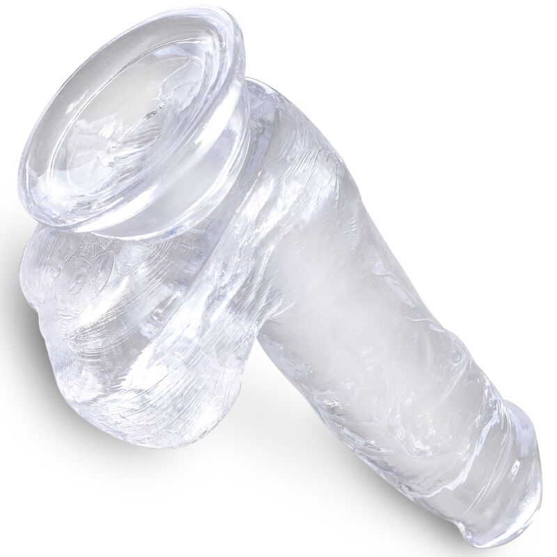King Cock-Clear Penis Realistic Transparent cu Testicule 13.5 cm 2 King Cock-Clear Penis Realistic Transparent cu Testicule 13.5 cm — PIPEDREAMS · Dildo & Stimulatoare (imaginea 2)