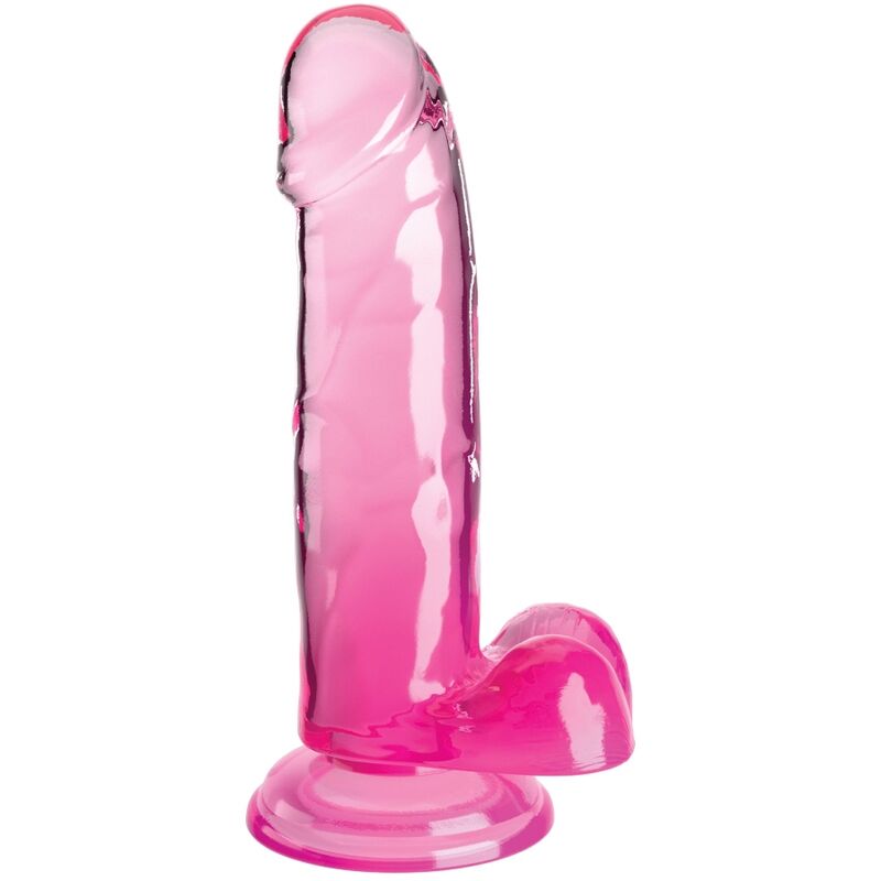 Pipedreams-King Cock - Penis Transparent Realist cu Testicule 1 img 155374 c2f0e49cb2a54068b4d49e947284f3f8 1