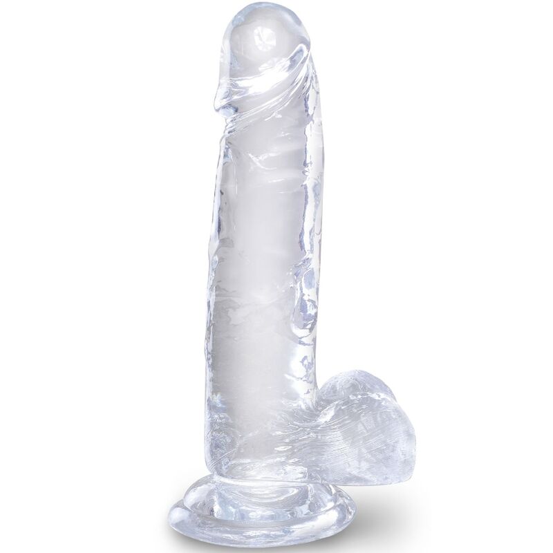 King Cock-Clear Penis Realist Transparent cu Testicule, 15.2 cm 1 img 155379 8efe1ea3ae8c66d951f22f4a28f9344a 1