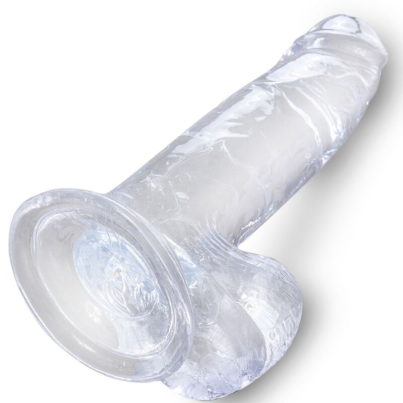 King Cock-Clear Penis Realist Transparent cu Testicule, 15.2 cm 4 img 155382 25e2ef71c65d1617f4082206fc38d0eb 1