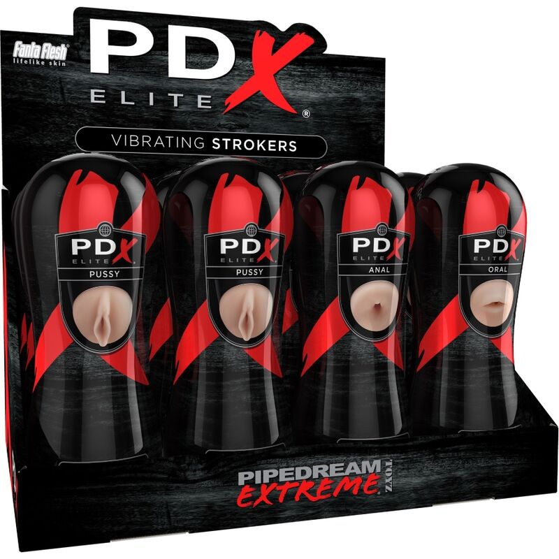 Pdx Elite-Stroker Set 12 Bucăți: 6x Vagina, 3x Anal, 3x Oral-TPE 1 img 155626 e2567819c1185eed4228c3845bdb7965 1