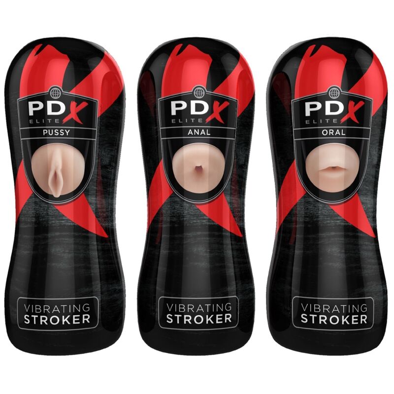 Pdx Elite-Stroker Set 12 Bucăți: 6x Vagina, 3x Anal, 3x Oral-TPE 2 img 155630 2e5e8d3af66a1f0f6f93cb6f58074269 1