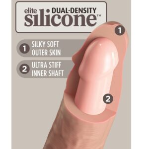 King Cock-Elite Dildo Realistic din Silicon 15.2 cm-Ventuza 11 King Cock-Elite Dildo Realistic din Silicon 15.2 cm-Ventuza - imagine 5