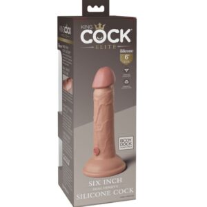 King Cock-Elite Dildo Realistic din Silicon 15.2 cm-Ventuza 10 King Cock-Elite Dildo Realistic din Silicon 15.2 cm-Ventuza - imagine 4