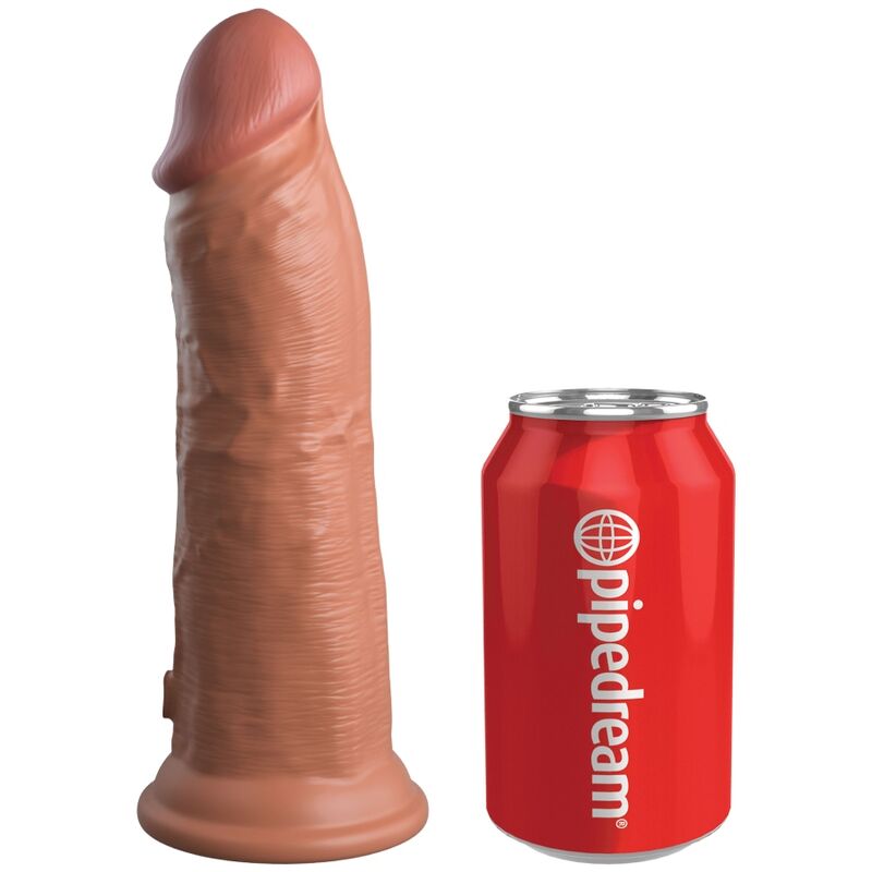 King Cock-Elite Realistic Silicone Dildo 20.3 cm Caramel-Ventuza 1 img 156133 fd687b0d9932417d4bf25a168c511ba7 1
