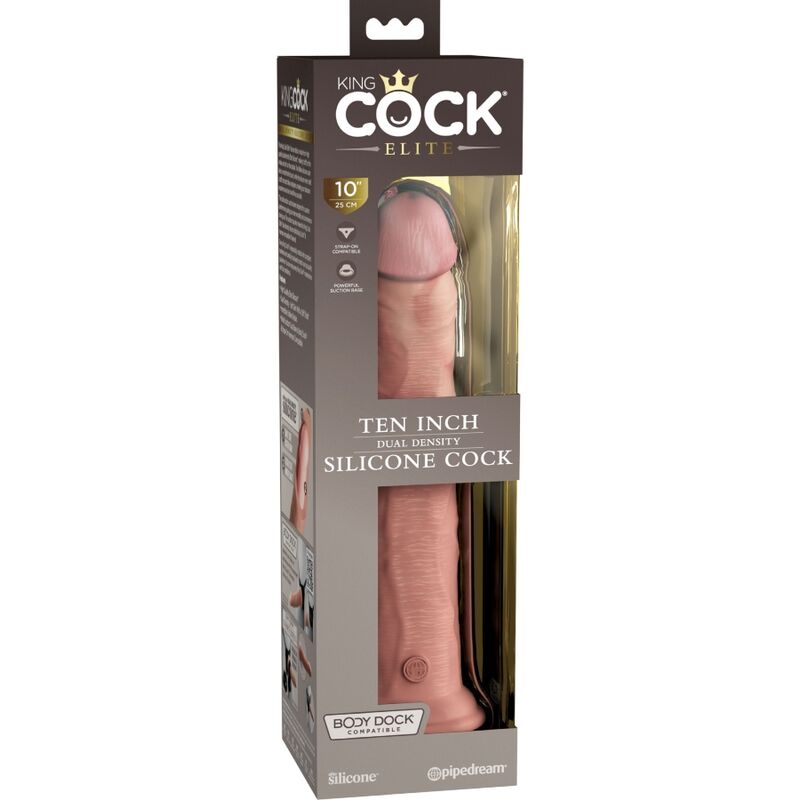 King Cock-Elite Dildo Realist din Silicon 25.4 cm-Ventuza 4 img 156151 00f84850323e755898a09ae1fe42fa42 1