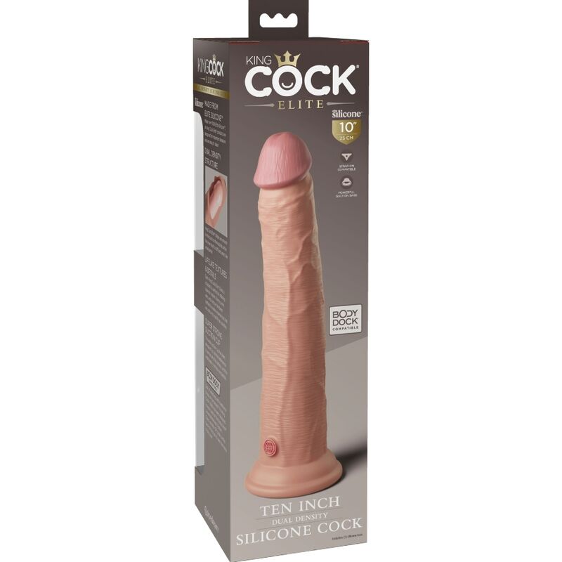 King Cock-Elite Dildo Realist din Silicon 25.4 cm-Ventuza 3 img 156152 eafe5ace07a2aaddcd10a18db44c10ae 1