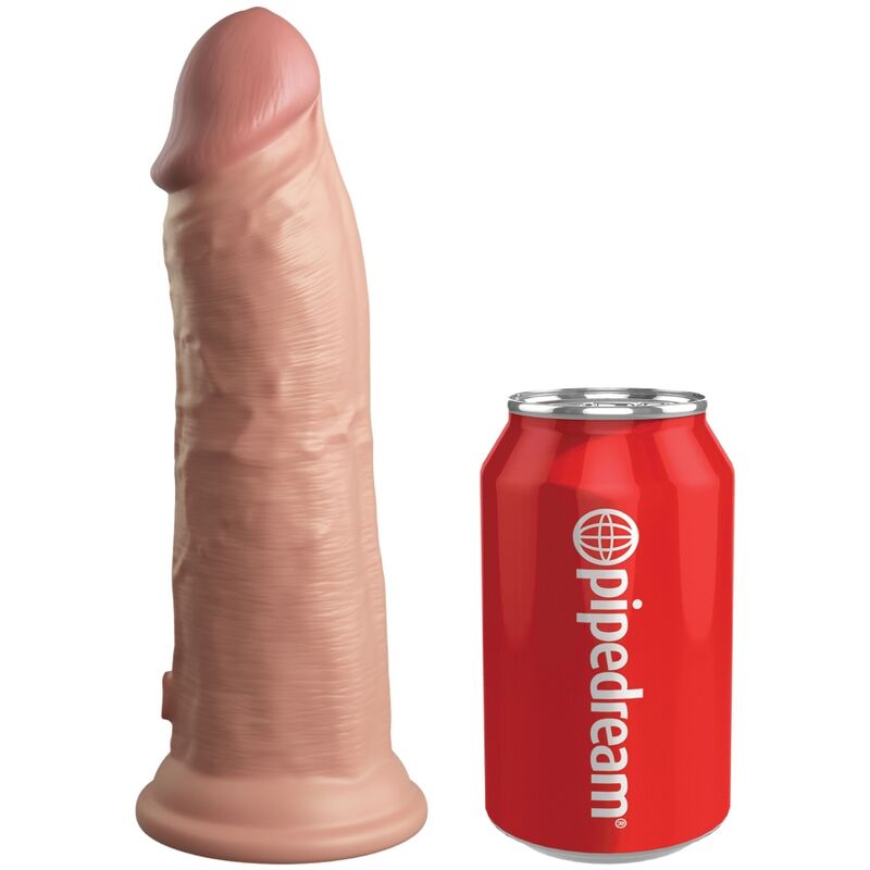 King Cock-Elite Dildo Realist cu Vibrații din Silicon, 20.3 cm 1 img 156197 268b30230d1e7704c2f346cfee4e1ae2 1