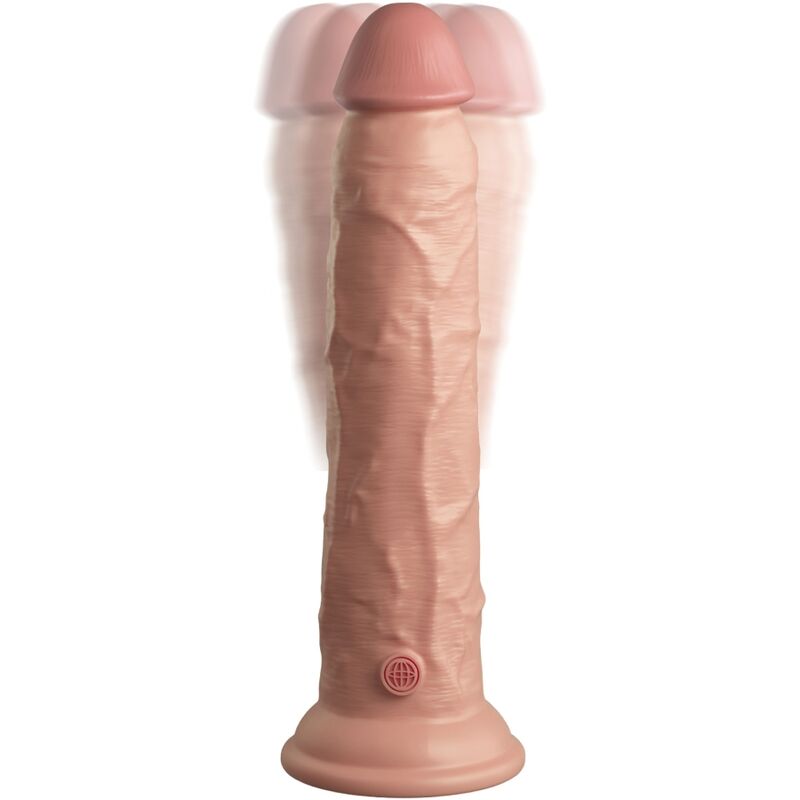 King Cock-Elite Dildo Realist Vibrator cu Telecomandă 3 img 156202 e329650f2f53dc1a25fa412f21a7748e 1