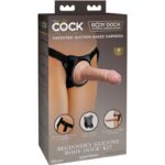 King Cock-Ham Ajustabil Elite cu Dildo 15,2 cm — PIPEDREAMS · Strapon & Harness (imaginea 5)