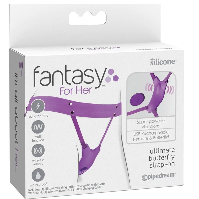 Fantasy For Her-Ham Fluture Vibrator Reîncărcabil 2 Fantasy For Her-Ham Fluture Vibrator Reîncărcabil — PIPEDREAMS · Vibratoare (imaginea 2)
