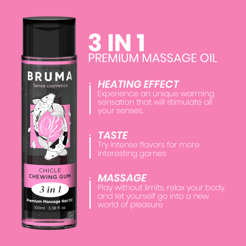 Bruma-Ulei de Masaj Premium Efect Încălzitor Aromă Chewing Gum 3 4 img 156380 76f85777dcd312367987d6fa13cca0a4 1