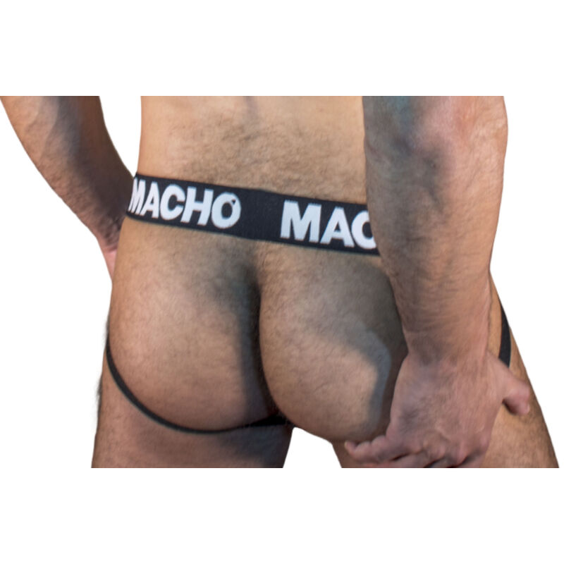 Macho Underwear-MX25NN Jock Negru, S/M/L/XL 2 img 157095 5f2263f47a4d6c0f8dbc77f526dc0ff1 1