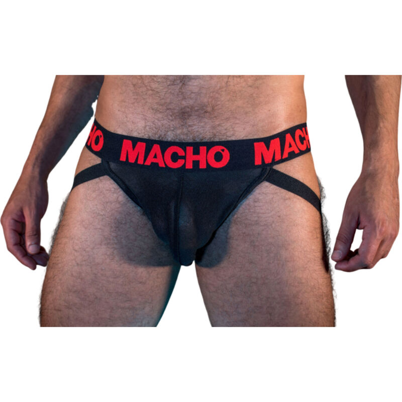 MACHO - MX26X2 JOCK BLACK/RED img 157106 7058d43d9a20ad6904cc88031b44effb 1