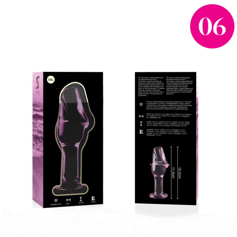 Nebula Series by Ibiza-Modelo 6 Plug Cristal 12.5 cm -o- 4 cm 3 img 157474 2518f04748a3d9130659e2cd85f2dfc1 1