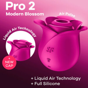 Satisfyer Air Pulse-Pro 2 Modern Blossom Stimulator 16 Satisfyer Air Pulse-Pro 2 Modern Blossom Stimulator - imagine 8