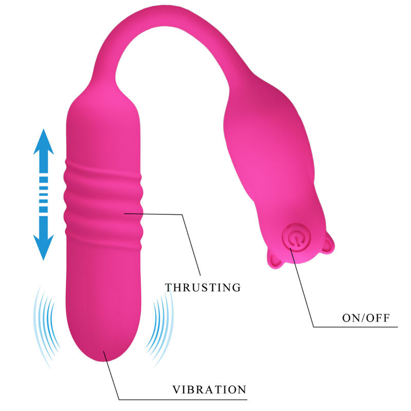 Fun Toys-Nobikuma Pink Bullet Vibrator din Silicon-3 Trepte 1 img 157731 cce8a47204338f0703539c90f77ae7c9 1