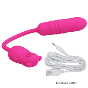 Fun Toys-Nobikuma Pink Bullet Vibrator din Silicon-3 Trepte 15 Fun Toys-Nobikuma Pink Bullet Vibrator din Silicon-3 Trepte - imagine 7