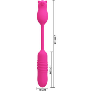 Fun Toys-Nobikuma Pink Bullet Vibrator din Silicon-3 Trepte 16 Fun Toys-Nobikuma Pink Bullet Vibrator din Silicon-3 Trepte - imagine 8