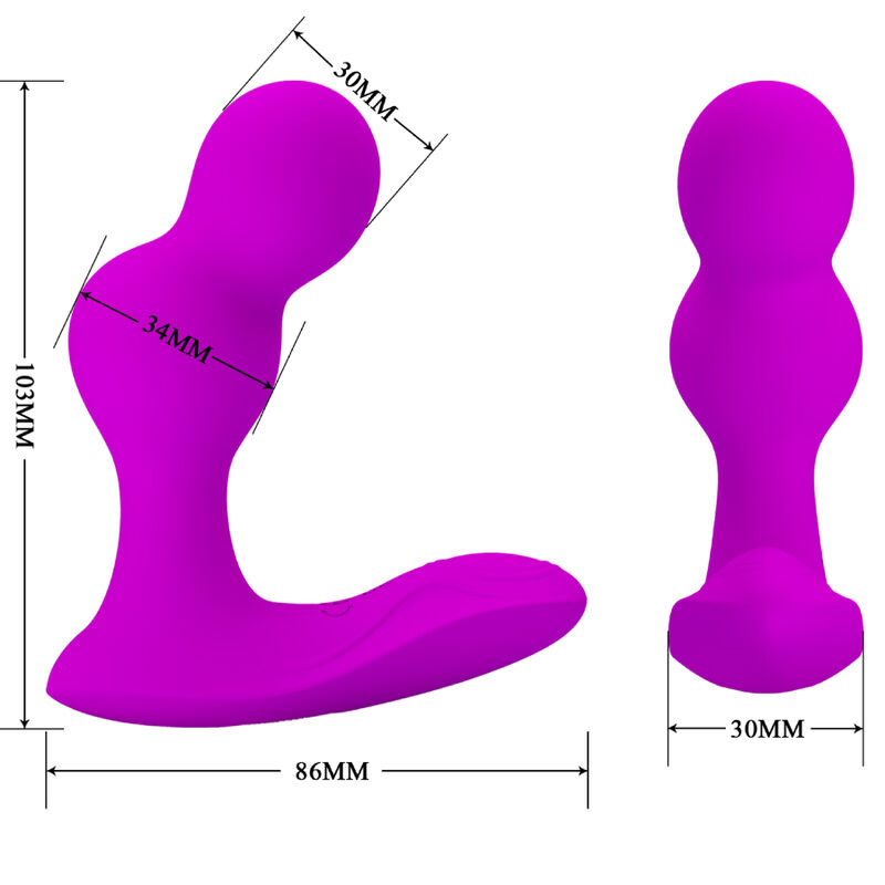Anal Toys-Terrance Vibrator Anal Masajer cu Telecomandă-Silicon 5 img 157758 9fd12df19e6beae6d95d1791401926a0 1