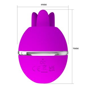 High Tech-Gemini Ball Vibrator Rotund Violet din Silicon-3 Trepte 18 High Tech-Gemini Ball Vibrator Rotund Violet din Silicon-3 Trepte - imagine 9