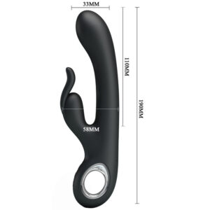 High Tech-Carina Vibrator pentru Clitoris și Punctul G-Silicon - imagine 7