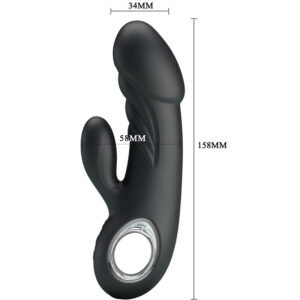High Tech-Ansel Vibrator Stimulare Punct G si Clitoris-Silicon 15 High Tech-Ansel Vibrator Stimulare Punct G si Clitoris-Silicon - imagine 6