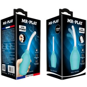 Mr Play-Pară Anală de Duș din Cauciuc, Albastru 16 Mr Play-Pară Anală de Duș din Cauciuc, Albastru - imagine 8