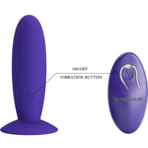 Remote Control-Youth Plug Anal Vibrator cu Telecomandă - imagine 3