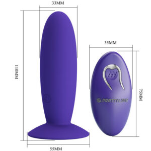 Remote Control-Youth Plug Anal Vibrator cu Telecomandă - imagine 4