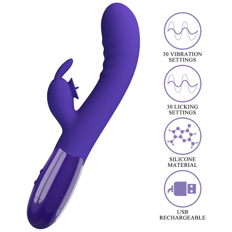 High Tech-Cerberus Youth Violet Vibrator Iepuraș-Silicon, 12 8 img 158230 08cbdf498361661ecf33ca5730205703 1