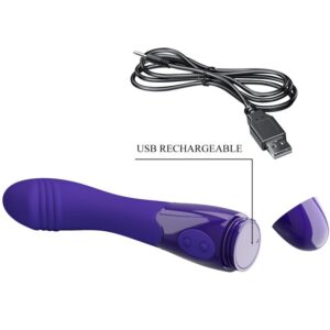 High Tech-Elemental Youth Violet Vibrator Dildo-Silicon, 12 Trepte 14 High Tech-Elemental Youth Violet Vibrator Dildo-Silicon, 12 Trepte - imagine 6