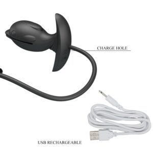 Anal Toys-Plug Anal Delfin Inflabil și Reîncărcabil-Silicon, 10 18 Anal Toys-Plug Anal Delfin Inflabil și Reîncărcabil-Silicon, 10 - imagine 9