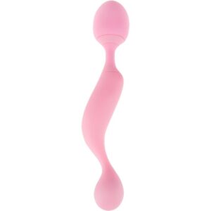 Femintimate-Masajer Universal din Silicon, Vibrator Roz-10 Trepte - imagine 1