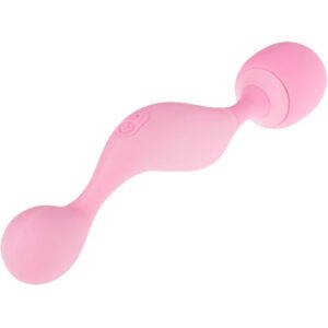 Femintimate-Masajer Universal din Silicon, Vibrator Roz-10 Trepte - imagine 2