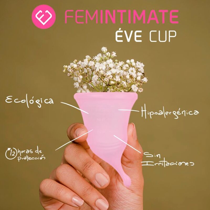 Femintimate-Cupa Menstruală Eve New din Silicon - Size M 2 img 158758 498d66f8627dd8a3347b588e3904aec2 1
