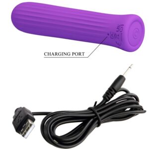 Fun Toys-Blanche Lilac Stimulator Vibrator-Silicon, 12 Trepte 12 Fun Toys-Blanche Lilac Stimulator Vibrator-Silicon, 12 Trepte - imagine 5