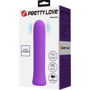 Fun Toys-Blanche Lilac Stimulator Vibrator-Silicon, 12 Trepte 13 Fun Toys-Blanche Lilac Stimulator Vibrator-Silicon, 12 Trepte - imagine 6