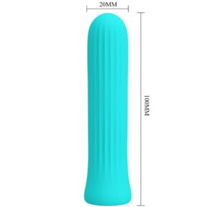 Fun Toys-Blanche Blue Stimulator Vibrator-Silicon, 12 Trepte — PRETTY LOVE · Vibratoare (imaginea 7)