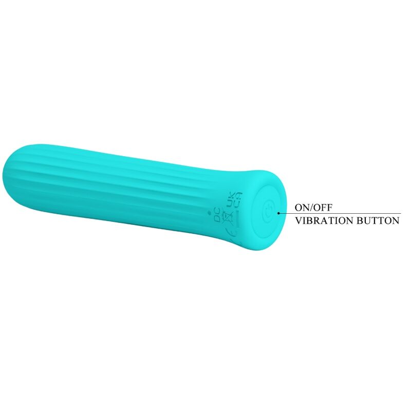 Fun Toys-Blanche Blue Stimulator Vibrator-Silicon, 12 Trepte — PRETTY LOVE · Vibratoare (imaginea 3)