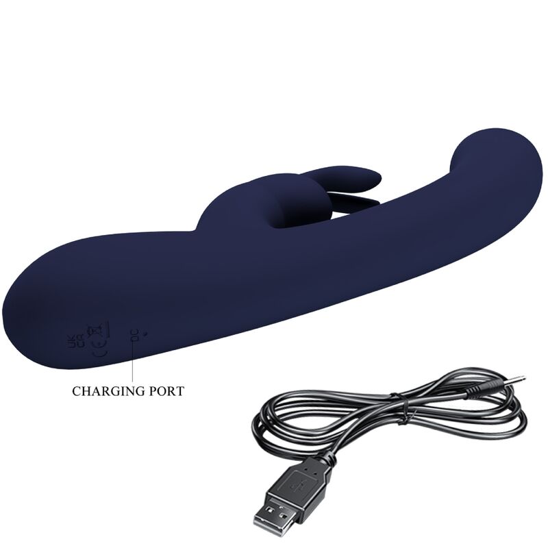High Tech-Lamar Rabbit Vibrator și Stimulator G-spot-Albastru 8 img 159974 3134b791e5f735acb5ba774584580ec3 1