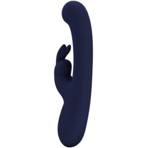 High Tech-Lamar Rabbit Vibrator și Stimulator G-spot-Albastru 12 High Tech-Lamar Rabbit Vibrator și Stimulator G-spot-Albastru - imagine 3