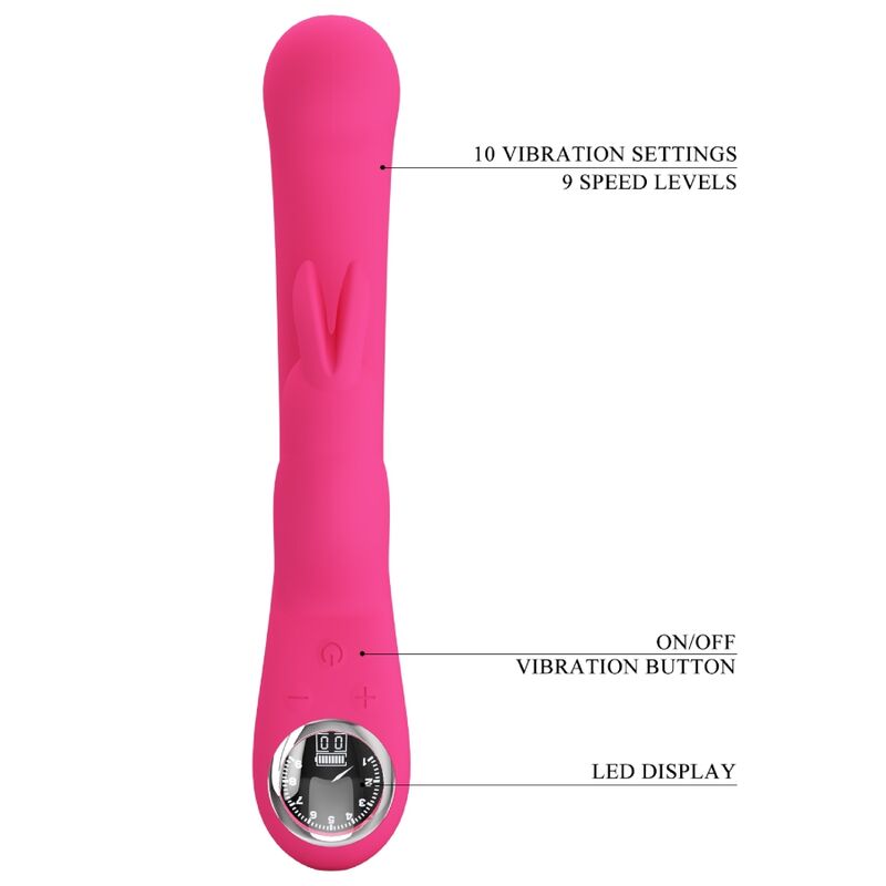 High Tech-Lamar Rabbit Vibrator și Stimulator G-spot-Roz 7 img 159985 5d7d43b8de69fe2ea10e3df2ef017c98 1